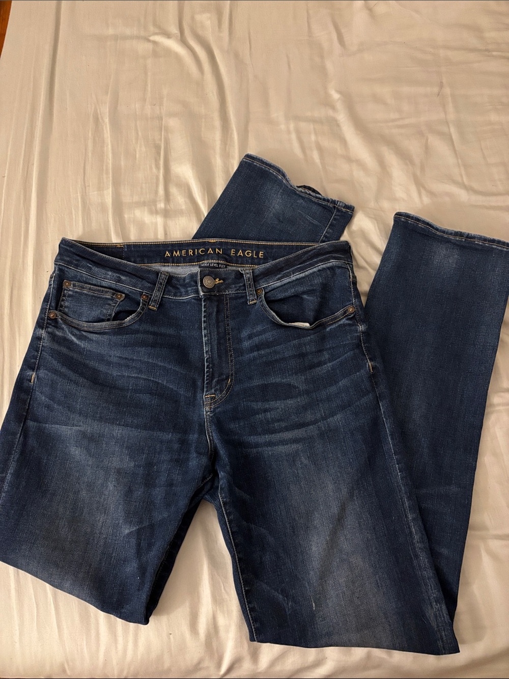 American Eagle Outfitters Men’s 34x36 Indigo Slim Straight Jeans